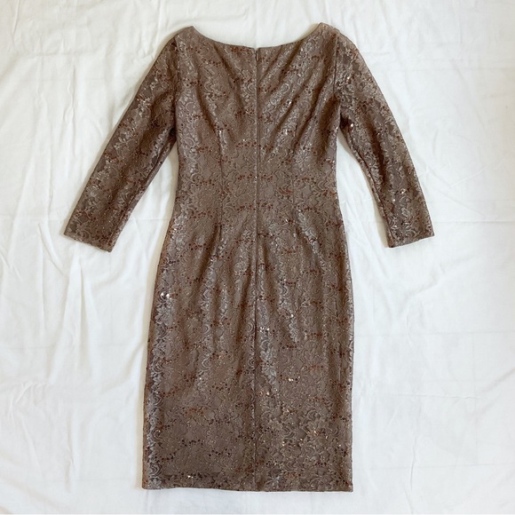 J Howard Lace Sequin Shift Dress - Picture 11 of 11
